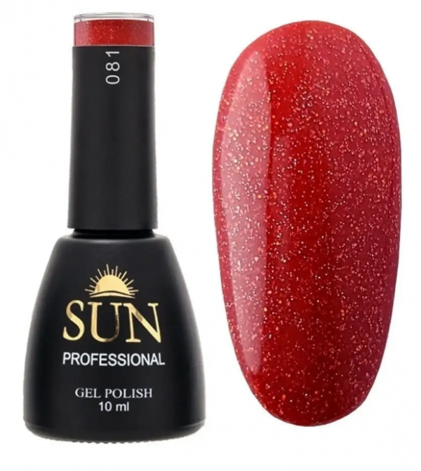 Sun Professional, Гель-лак №081, 10мл, Лайкер