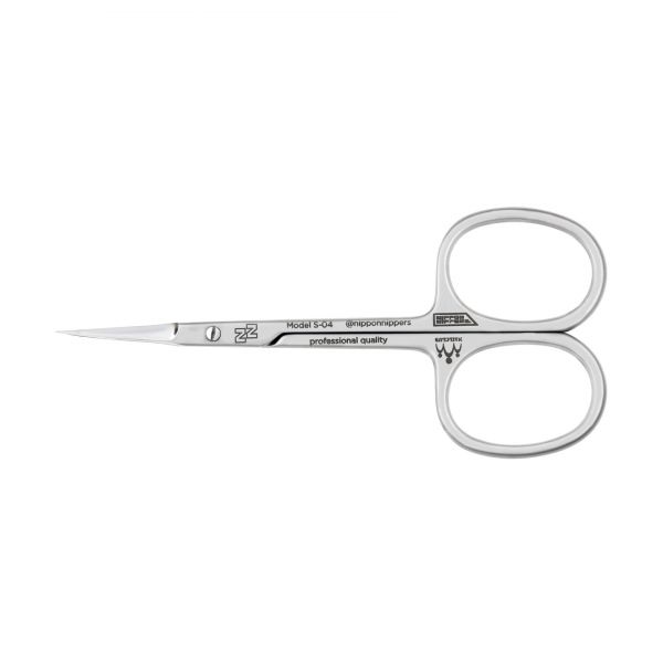 Nippon Nippers, Ножницы для кутикулы, S-04, (99мм). Матовые