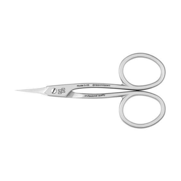 Nippon Nippers, Ножницы для кутикулы, S-05, (88мм). Матовые