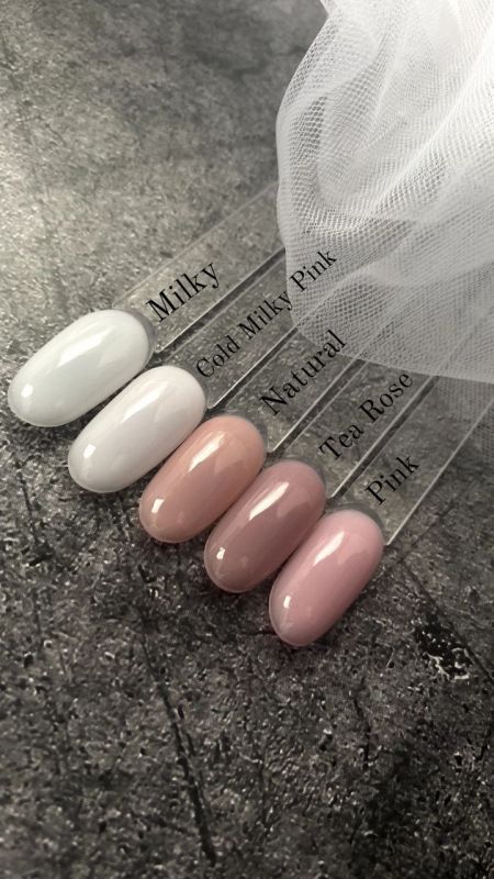 LUXURY NAILS, Гель моделирующий Cold Milky Pink, 15мл