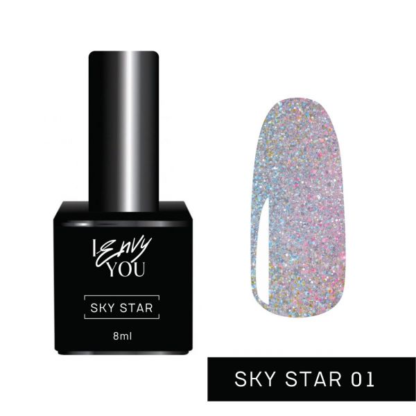 I Envy You, Гель-лак светоотражающий Sky Star 01 (10g)