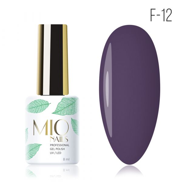 Mio Nails Гель лак #F12 8мл Темная орхидея