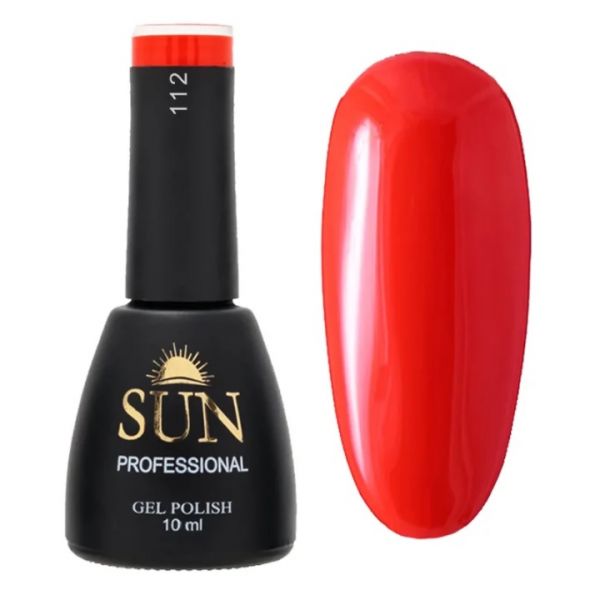 Sun Professional, Гель-лак №112, 10мл, Фиеста