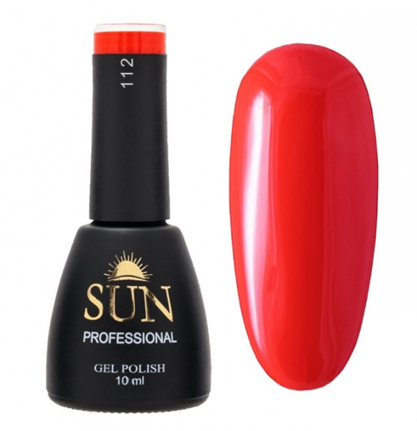 Sun Professional, Гель-лак №112, 10мл, Фиеста