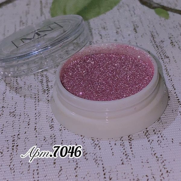 Пигмент cветоотражающий Flash Glitter розовый №7046