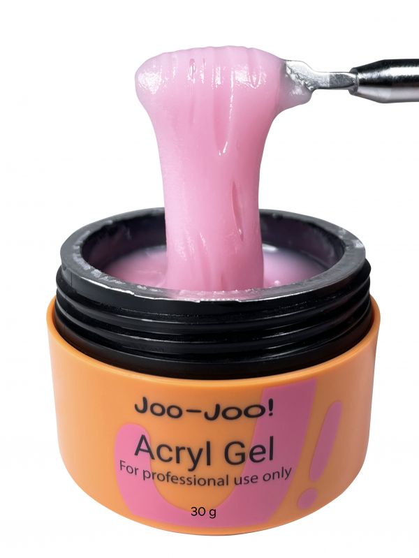 Joo-Joo Акригель для наращивания Acryl Gel №02 розовый, 30g шайба