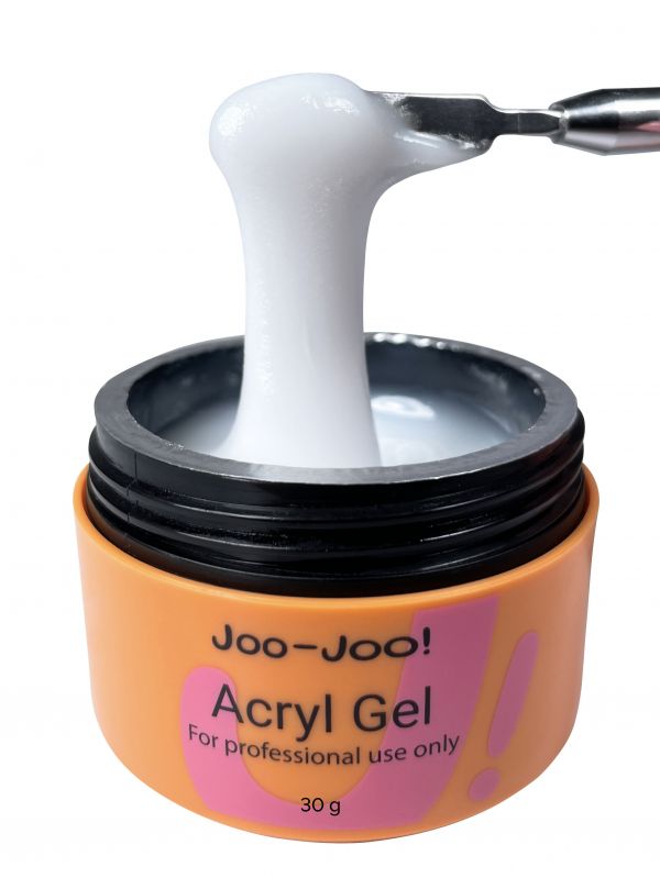 Joo-Joo Акригель для наращивания Acryl Gel №03 белый, 30g шайба