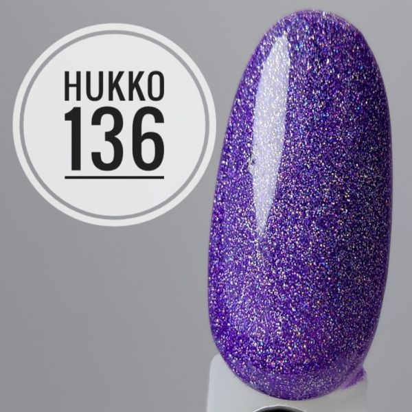 Hukko Professional, Гель лак № 136 8мл