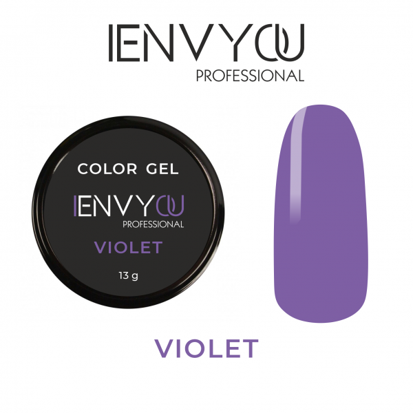 I Envy You, Гель жесткий Color Gel 08 Violet (13g)