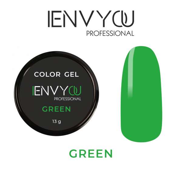 I Envy You, Гель жесткий Color Gel 16 Green (13g)