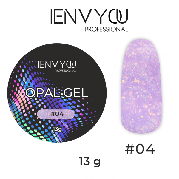 I Envy You, Гель моделирующий жесткий Opal Gel 04 (13g)