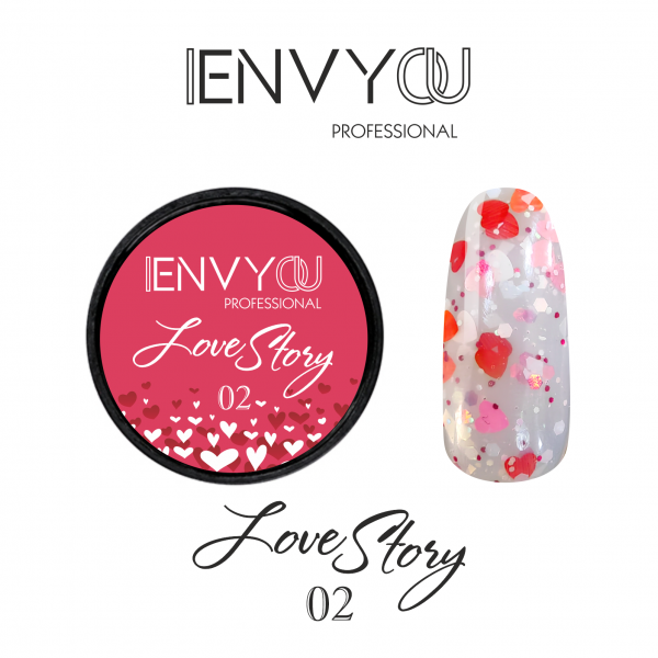 I Envy You, Декоративный гель Love Story 02 (7g)