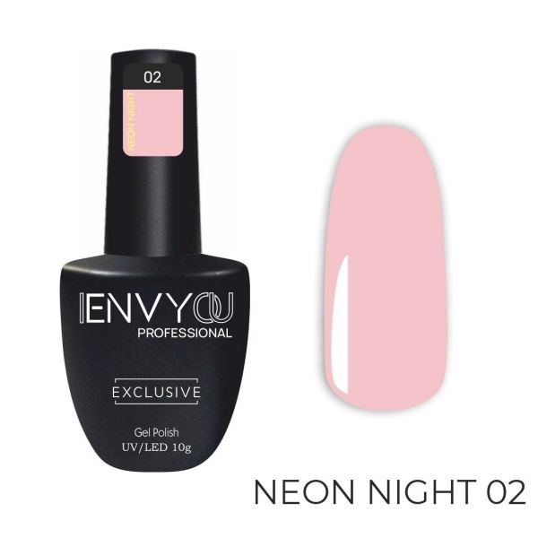 I Envy You, Гель лак флюрасцентный Neon Night №02, 10мл