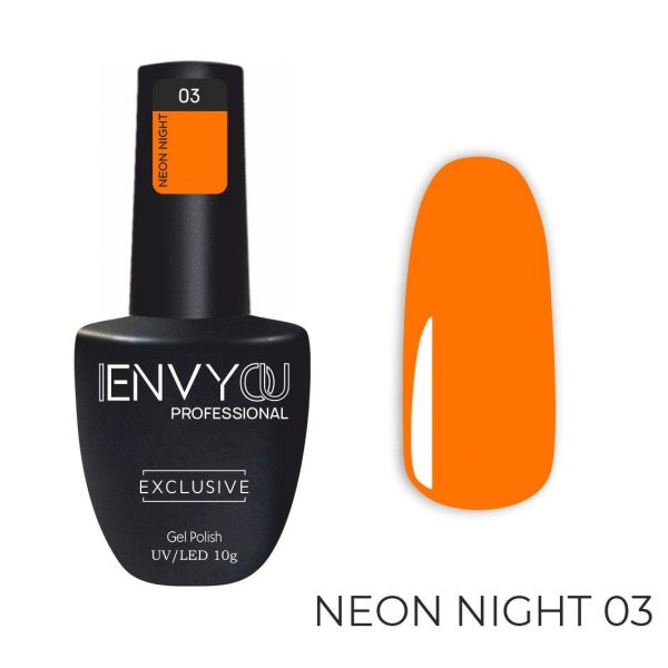 I Envy You, Гель лак флюрасцентный Neon Night №03, 10мл