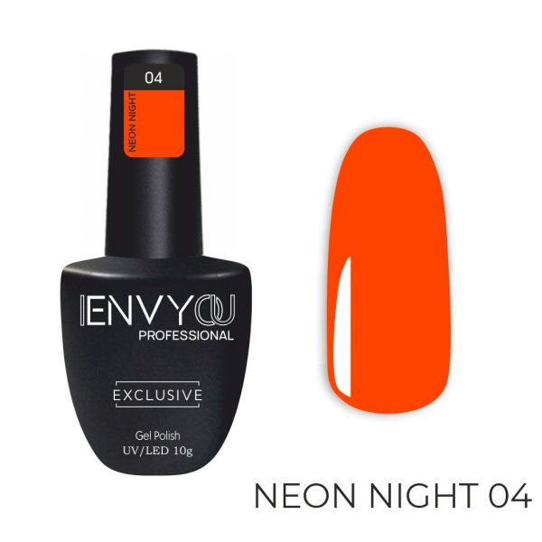 I Envy You, Гель лак флюрасцентный Neon Night №04, 10мл