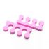 Разделители для пальцев одноразовые розовые (1 пара)