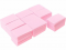 Салфетки безворсовые жесткие (цвет розовый) Special Nail, 1000шт