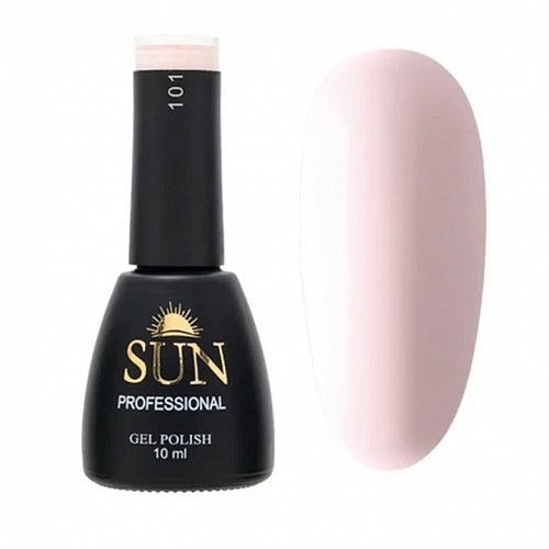 Sun Professional, Гель-лак №101, 10мл, Ванильный коктель