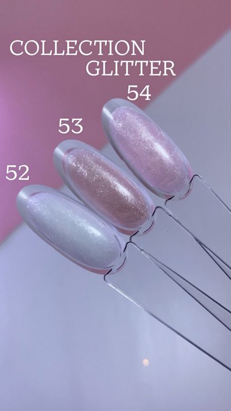 Гель моделирующий LUXURY NAILS GLITTER №52, 15мл