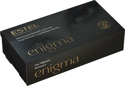 Краска для бровей и ресниц Enigma Estel (черный)