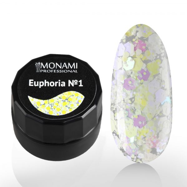 Monami, Гель-лак Euphoria №01, 5 мл