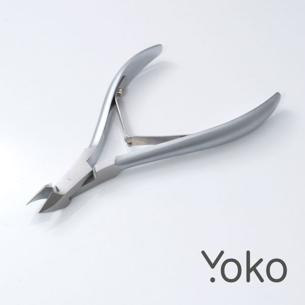 Yoko SK 033-9 Кусачки для кутикулы (японская сталь), Двойная пружина, кромка 9мм
