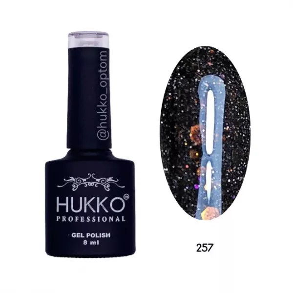 Hukko Professional, Гель лак № 257 8мл