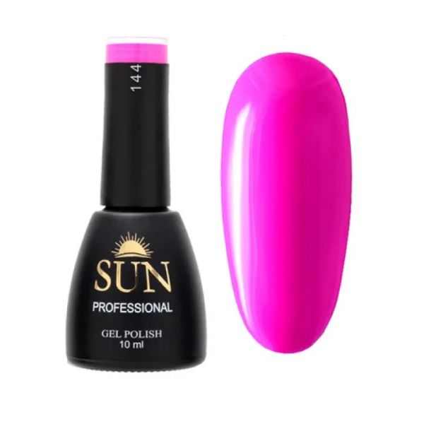 Sun Professional, Гель-лак №144, 10мл, Яркий лотос