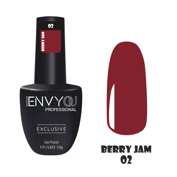 I Envy You, Гель лак Berry Jam №02, 10мл