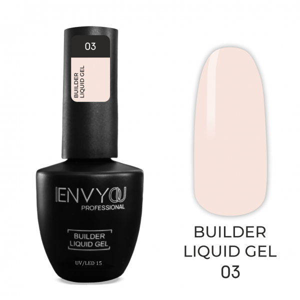 I Envy You, Жидкий полигель Builder Liquid Acryl №03, 15мл