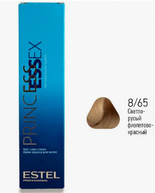 8/65 Крем-краска Estel Princess Essex, Светло-русый, фиолетово-красный