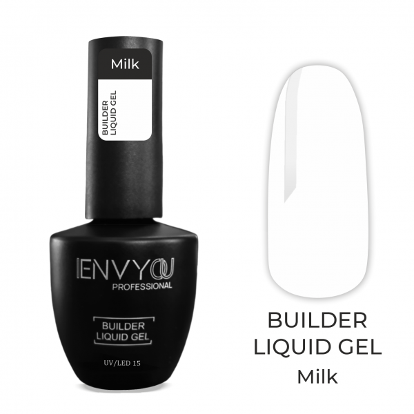 I Envy You, Жидкий полигель Builder Liquid Acryl milk, 15мл