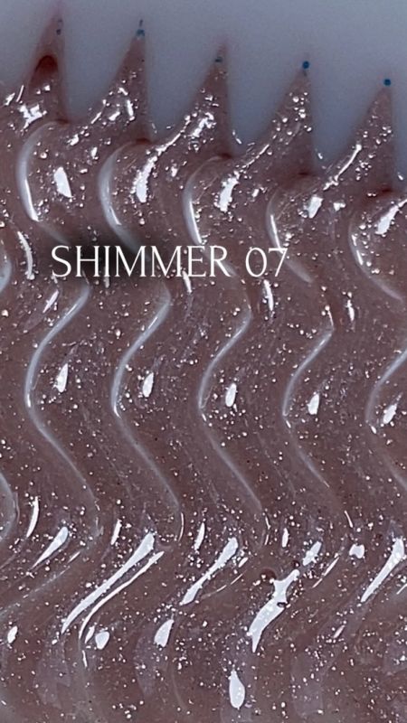 Гель моделирующий LUXURY NAILS GEL SHIMMER 07, 15мл