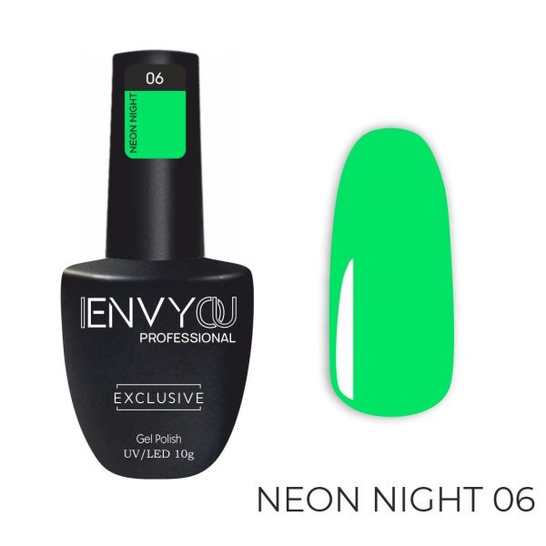 I Envy You, Гель лак флюрасцентный Neon Night №06, 10мл