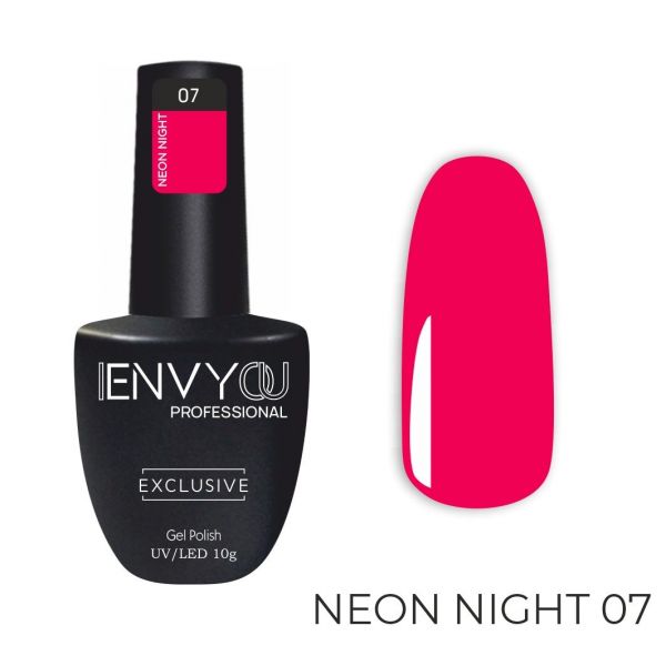 I Envy You, Гель лак флюрасцентный Neon Night №07, 10мл