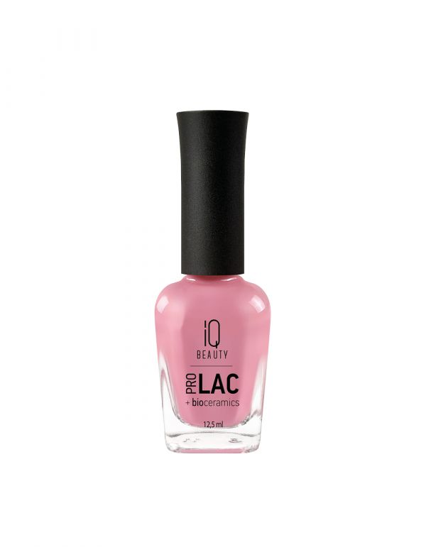 Лак для ногтей профессиональный укрепляющий с биокерамикой IQ BEAUTY PROLAC 163, 12,5мл