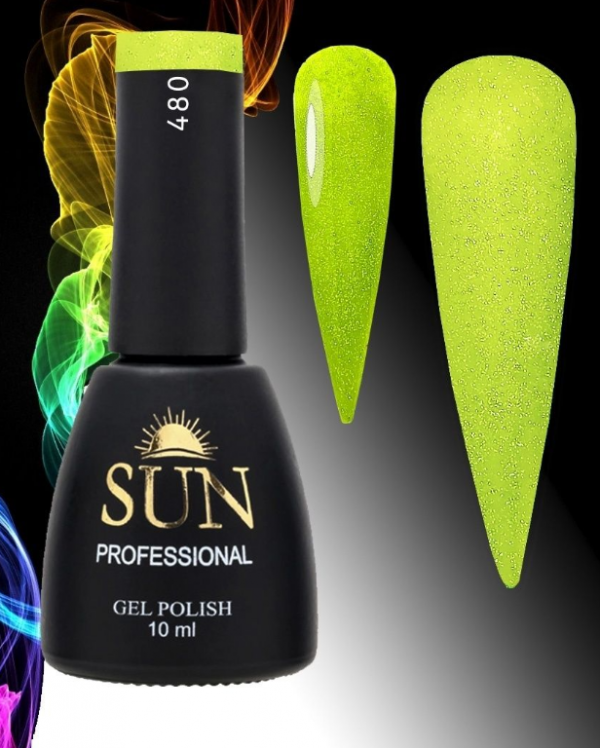 Sun Professional, Гель лак светоотражающий №480, 10мл