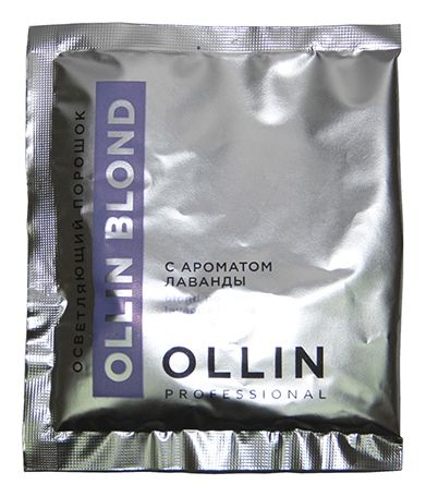 Порошок осветляющий с ароматом лаванды OLLIN BLOND, 30гр