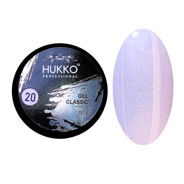 Hukko Professional, Гель моделирующий Classic № 20 15гр