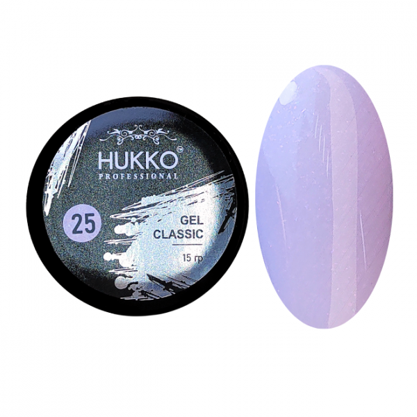 Hukko Professional, Гель моделирующий Classic № 25 15гр