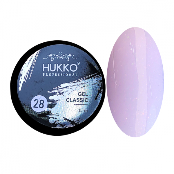 Hukko Professional, Гель моделирующий Classic № 28 15гр