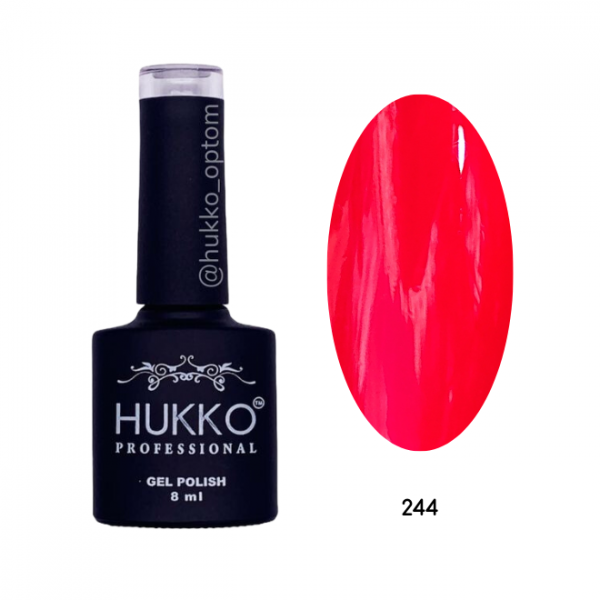 Hukko Professional, Гель лак № 244 8мл