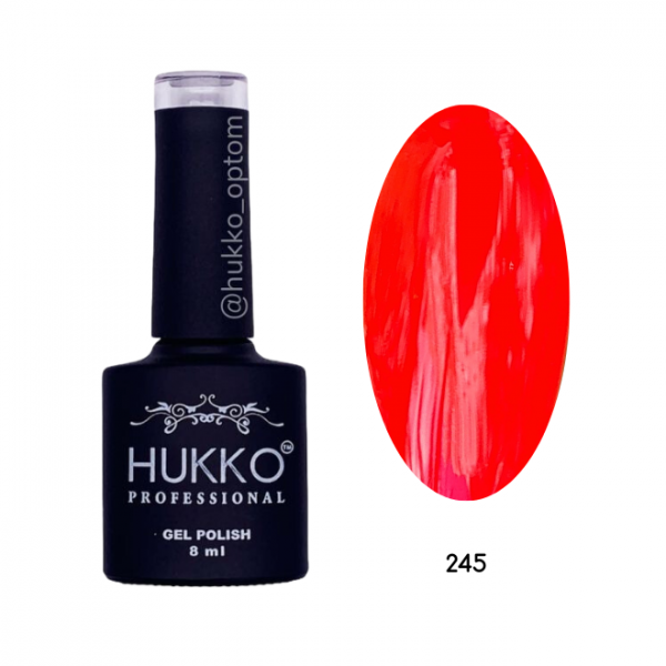 Hukko Professional, Гель лак № 245 8мл