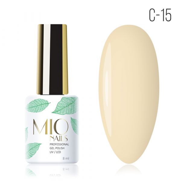 Mio Nails Гель лак #C15 8мл Белый шоколад