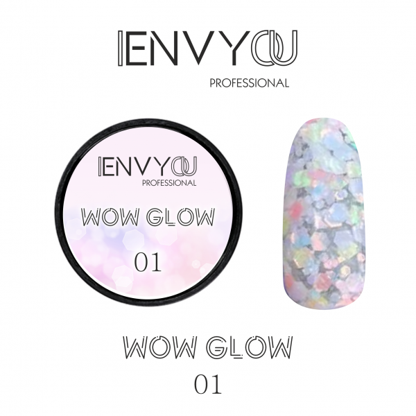 I Envy You, Декоративный гель Wow Glow №01, 7g