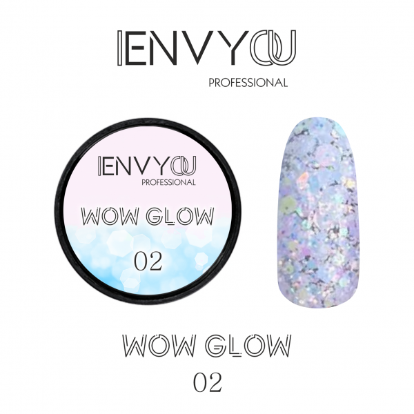 I Envy You, Декоративный гель Wow Glow №02, 7g