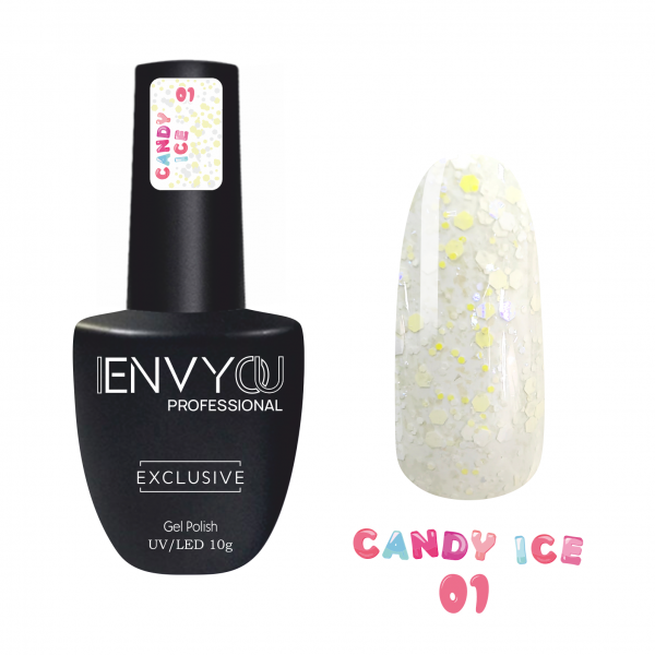 I Envy You, Гель-лак Candy Ice 01, (10g)