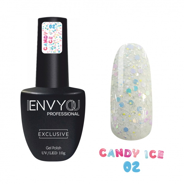 I Envy You, Гель-лак Candy Ice 02, (10g)