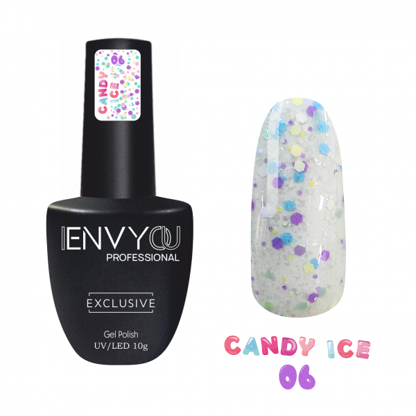 I Envy You, Гель-лак Candy Ice 06, (10g)