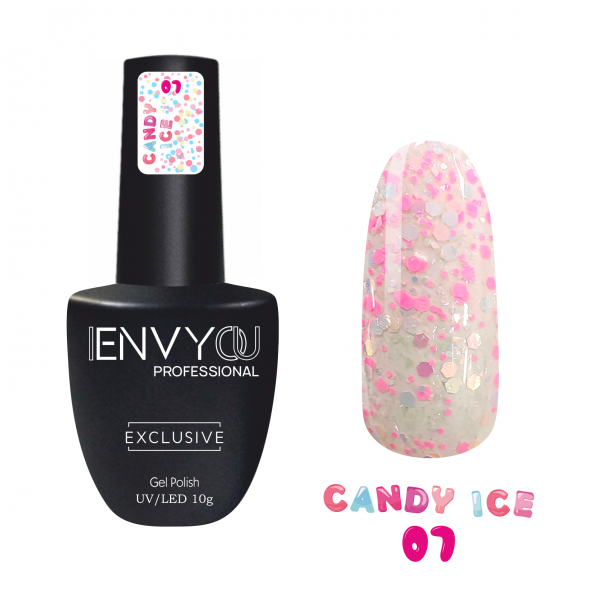 I Envy You, Гель-лак Candy Ice 07, (10g)